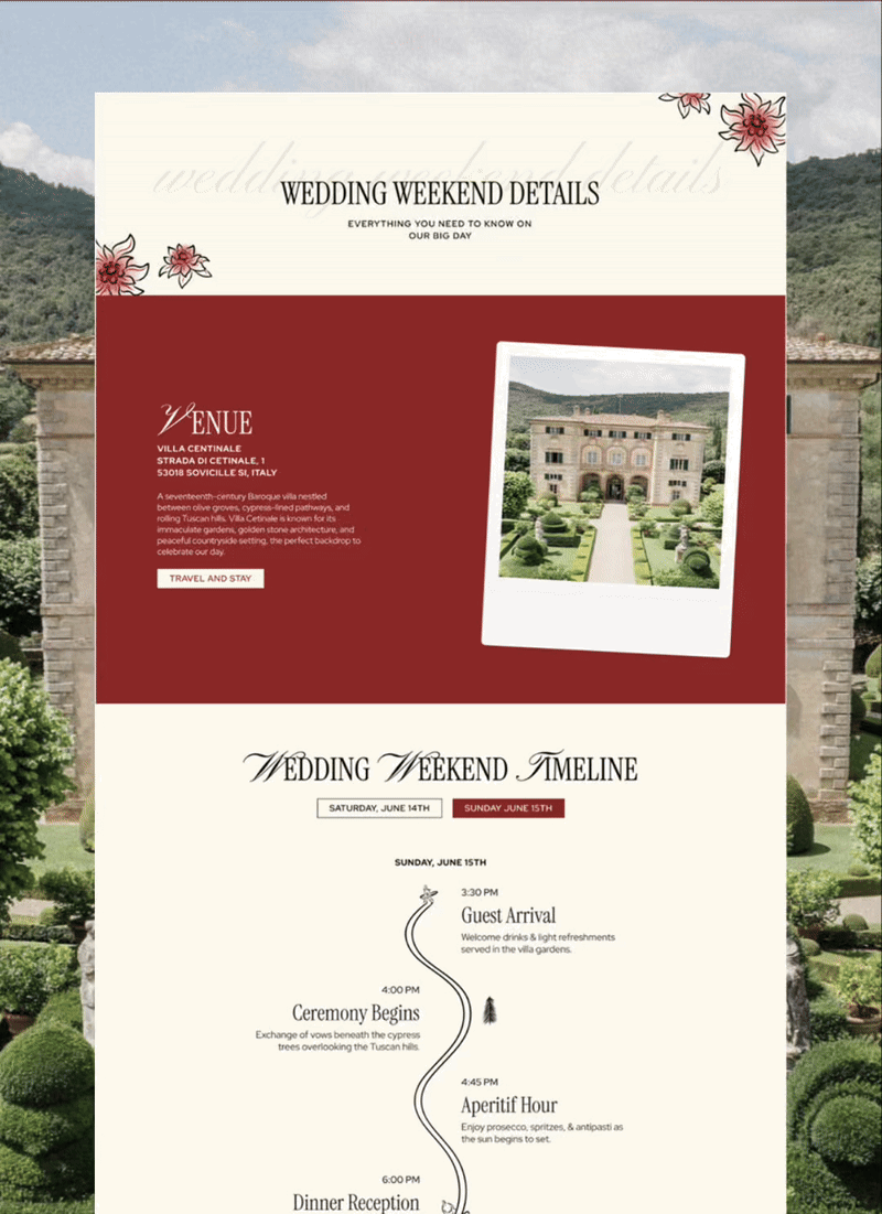 Mai & Lukas: The Japanese-Swiss Wedding Website - Gallery Image 2